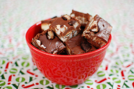 Peppermint Patty Fudge