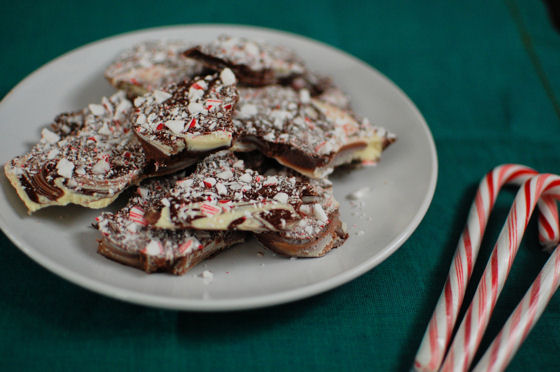 Swirled Peppermint Bark