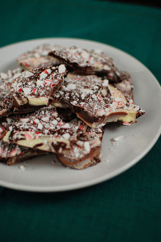 Swirled Peppermint Bark