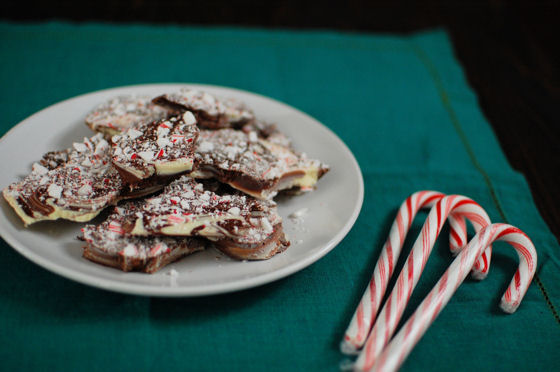 Swirled Peppermint Bark