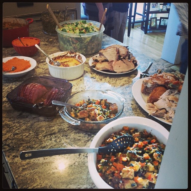 Thanksgiving Meal at the Beantown Baker House