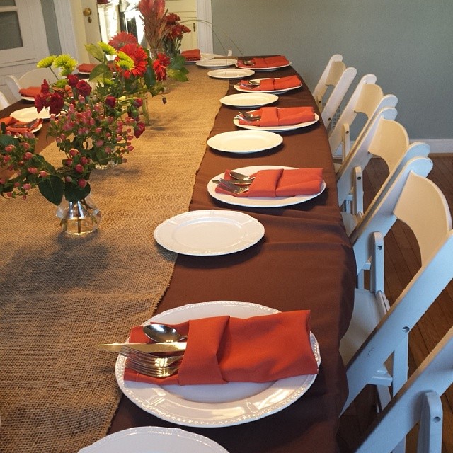 Our Thanksgiving table