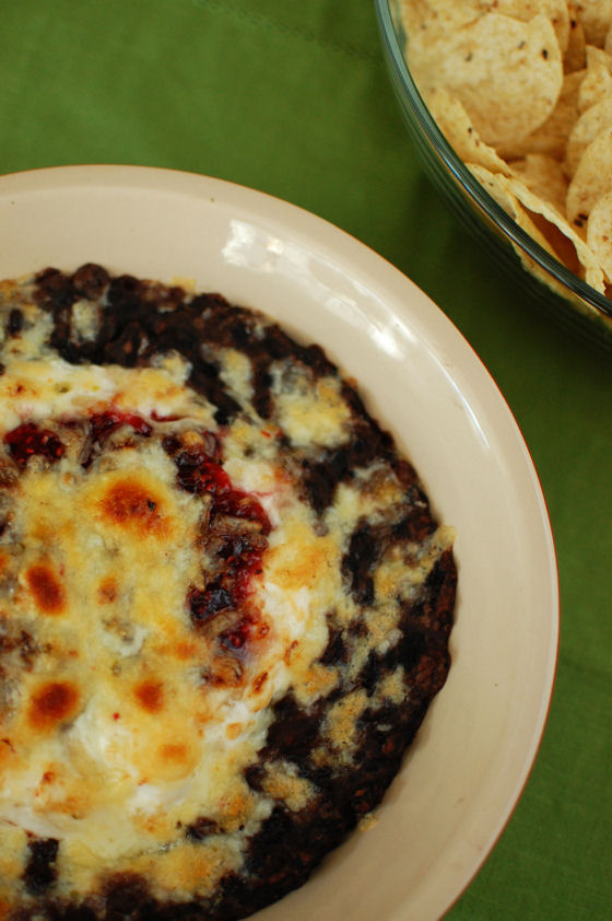 Raspberry Chipotle Black Bean Dip