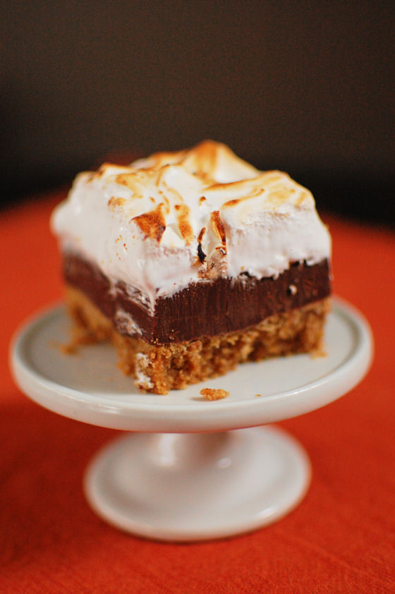 Smores Fudge Bars