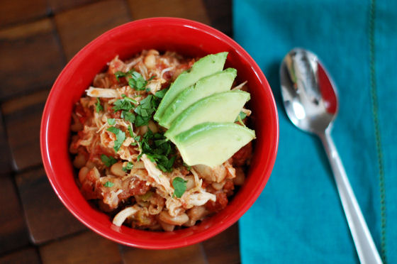 Easy Crockpot Chicken Chili