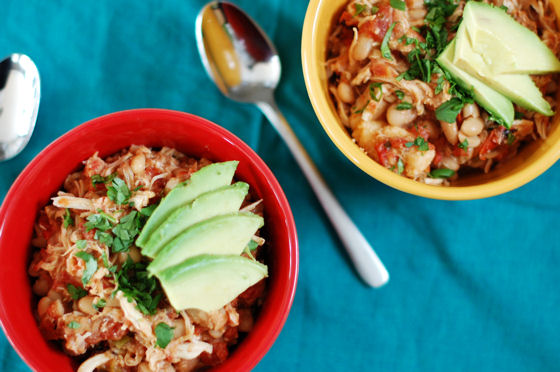 Easy Crockpot Chicken Chili