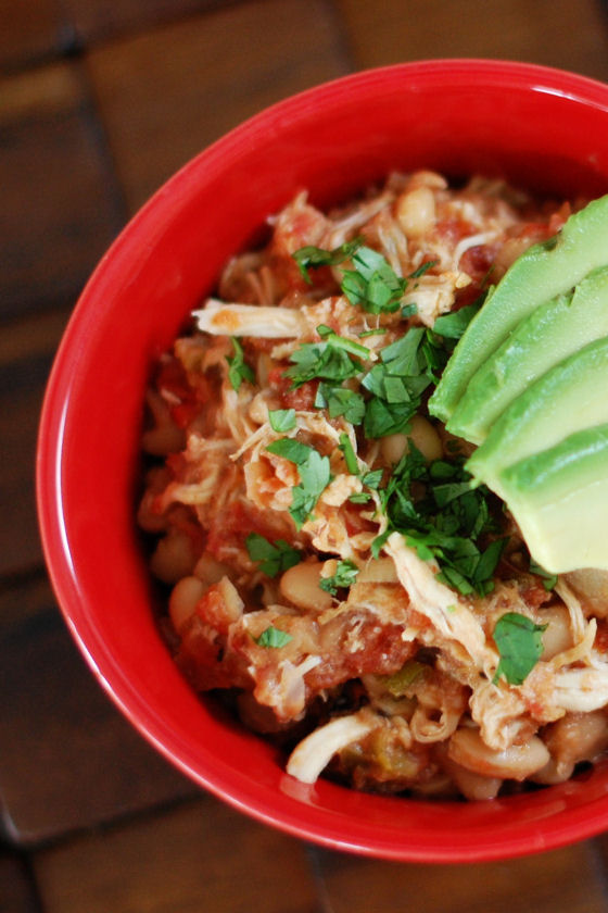 Easy Crockpot Chicken Chili