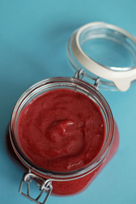 Blackberry Lime Curd